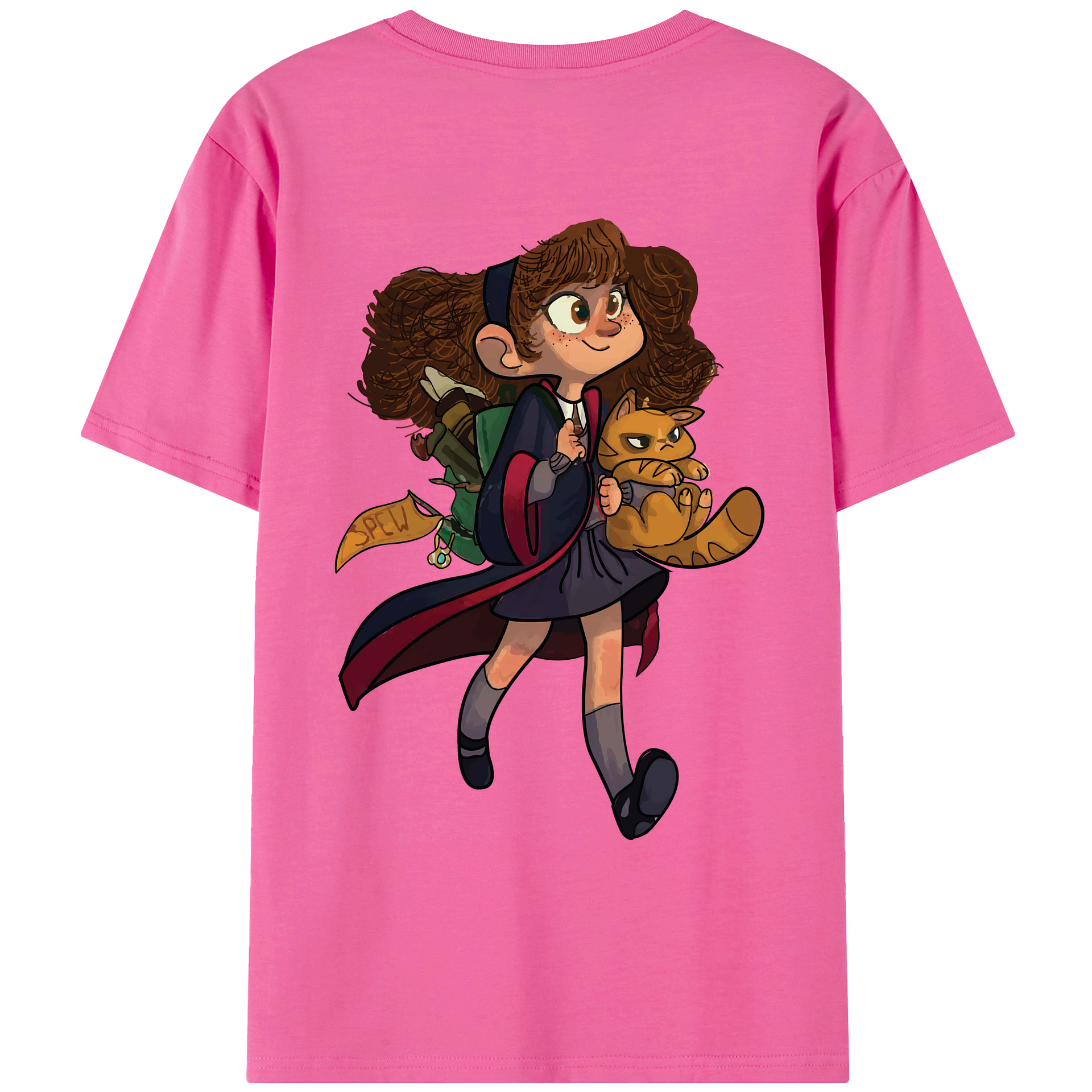 （画像用） Harry Potter ハリー・ポッターシリーズ レディース半袖Tシャツ(バックプリント)